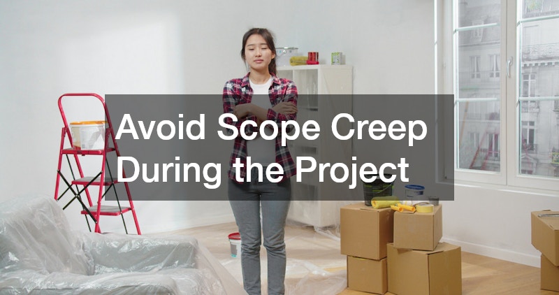 Avoid Scope Creep During the Project