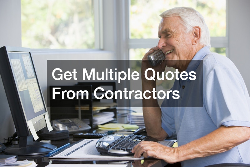 Get Multiple Quotes From Contractors