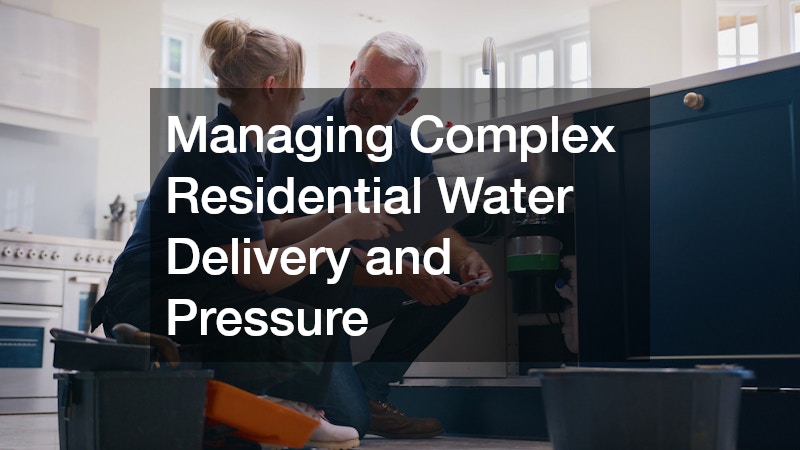 Managing Complex Residential Water Delivery and Pressure