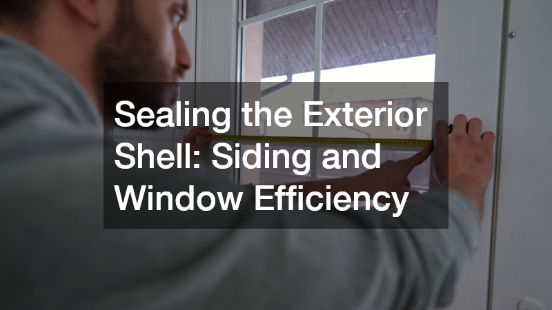 Sealing the Exterior Shell: Siding and Window Efficiency