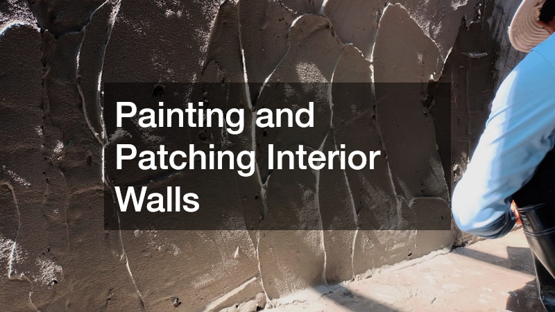 Painting and Patching Interior Walls