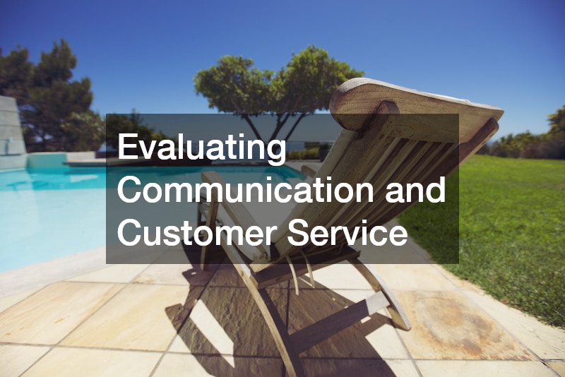 Evaluating Communication and Customer Service