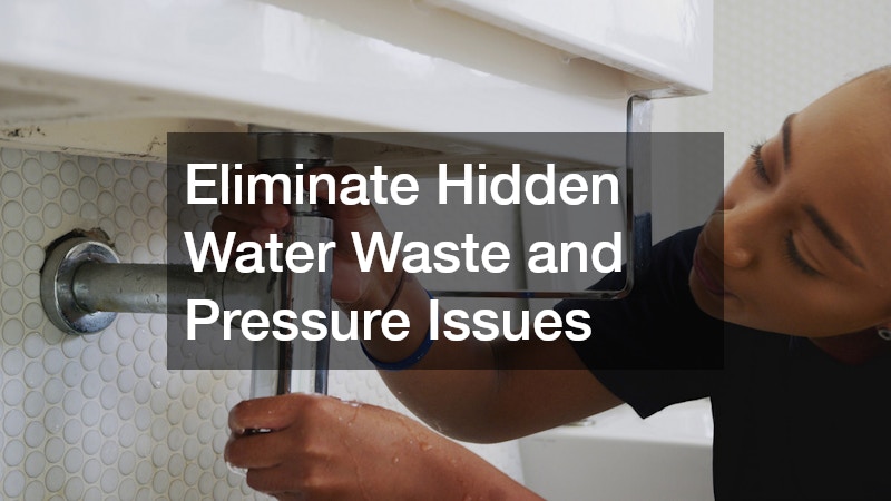 Eliminate Hidden Water Waste and Pressure Issues