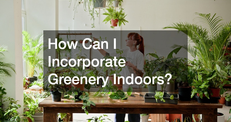 How Can I Incorporate Greenery Indoors?