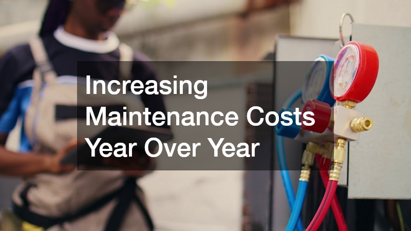 Increasing Maintenance Costs Year Over Year