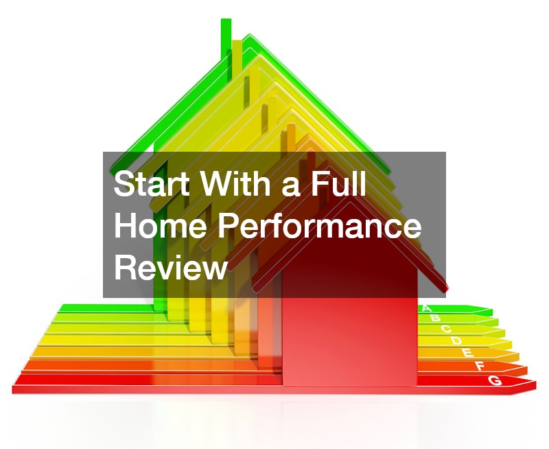 Start With a Full Home Performance Review