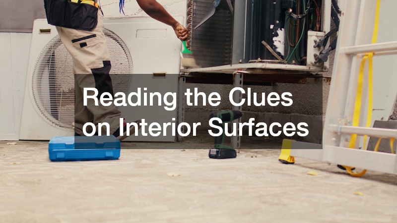 Reading the Clues on Interior Surfaces