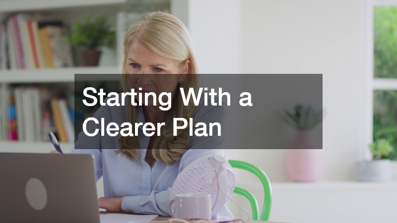 Starting With a Clearer Plan
