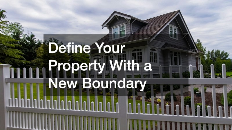 Define Your Property With a New Boundary