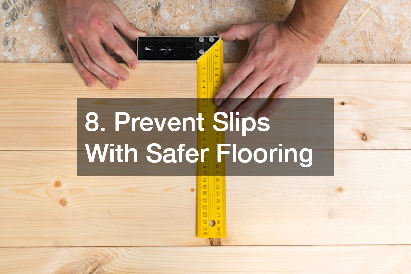 8. Prevent Slips With Safer Flooring