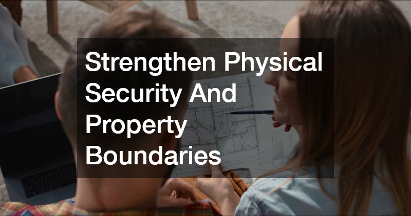 Strengthen Physical Security And Property Boundaries