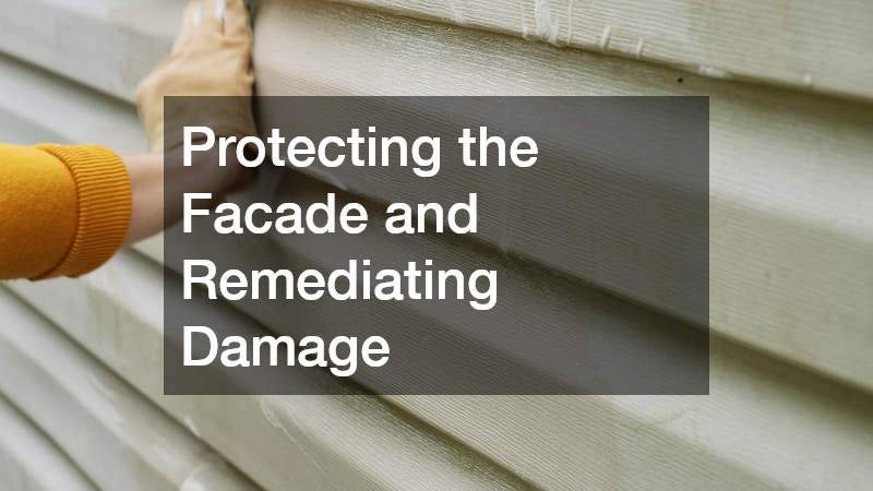 Protecting the Facade and Remediating Damage