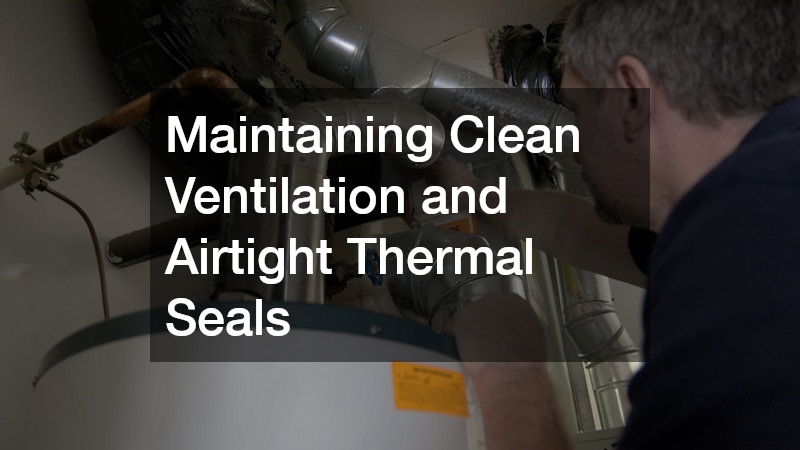 Maintaining Clean Ventilation and Airtight Thermal Seals