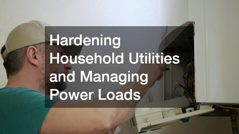 Hardening Household Utilities and Managing Power Loads