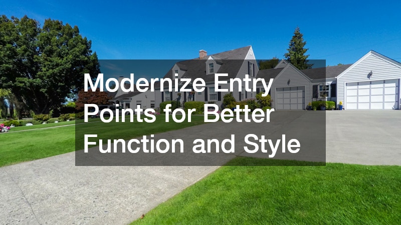 Modernize Entry Points for Better Function and Style