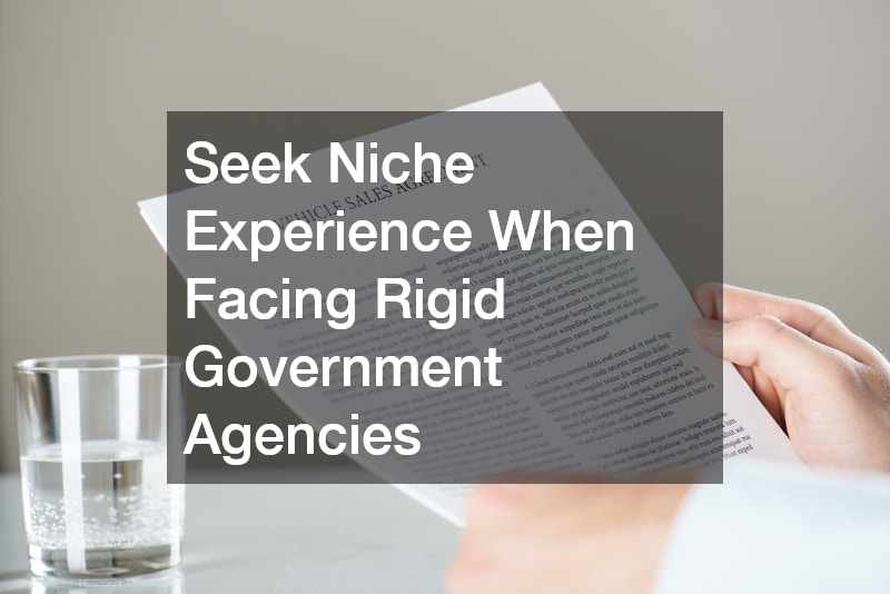 Seek Niche Experience When Facing Rigid Government Agencies