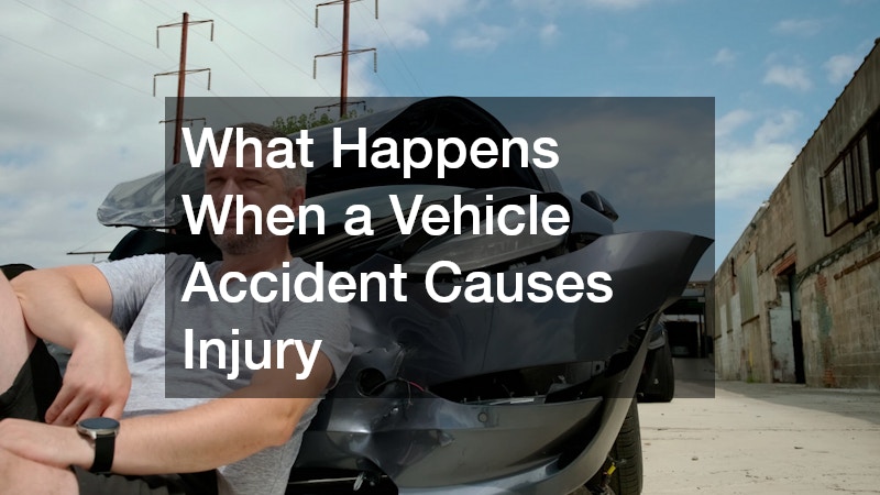 What Happens When a Vehicle Accident Causes Injury
