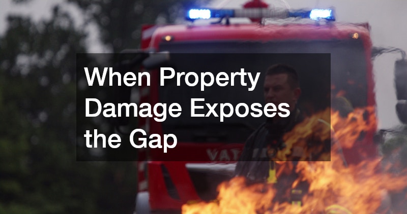 When Property Damage Exposes the Gap