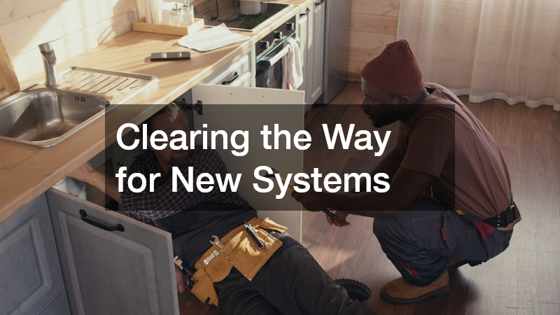 Clearing the Way for New Systems