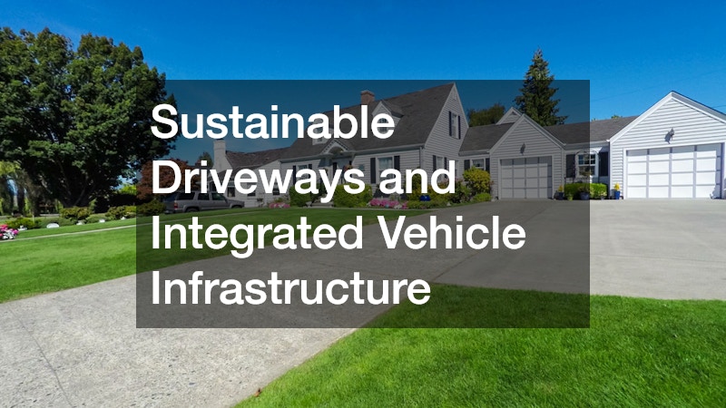 Sustainable Driveways and Integrated Vehicle Infrastructure