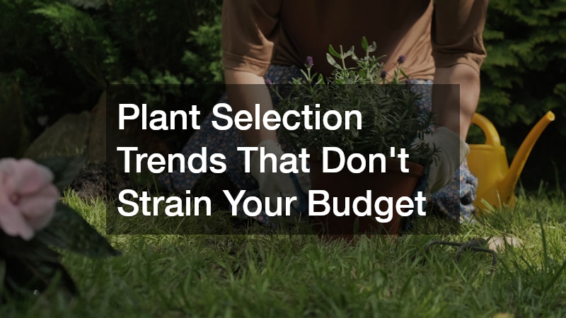 Plant Selection Trends That Don’t Strain Your Budget
