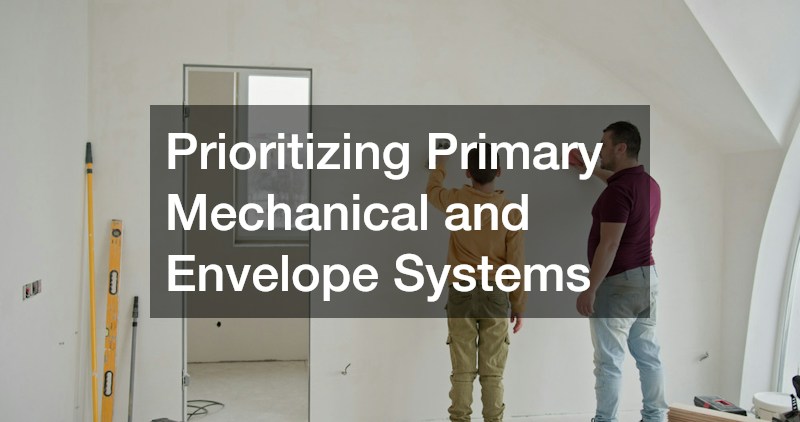 Prioritizing Primary Mechanical and Envelope Systems