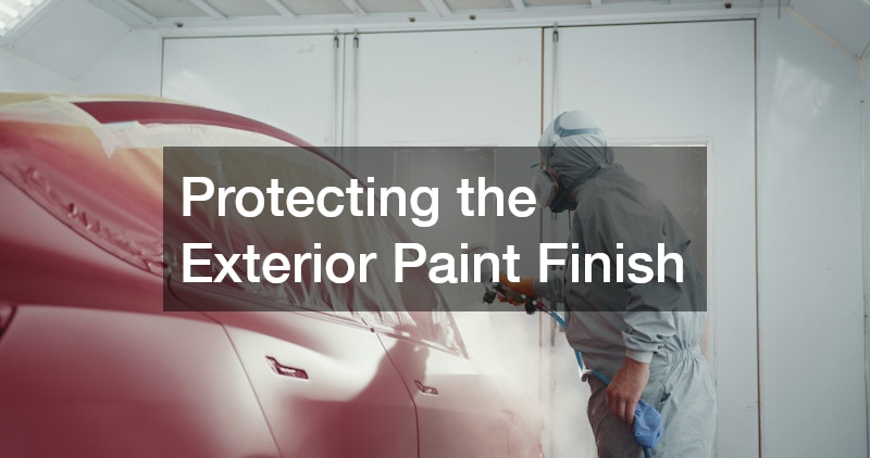 Protecting the Exterior Paint Finish