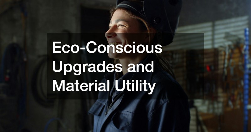 Eco-Conscious Upgrades and Material Utility