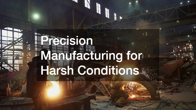 Precision Manufacturing for Harsh Conditions