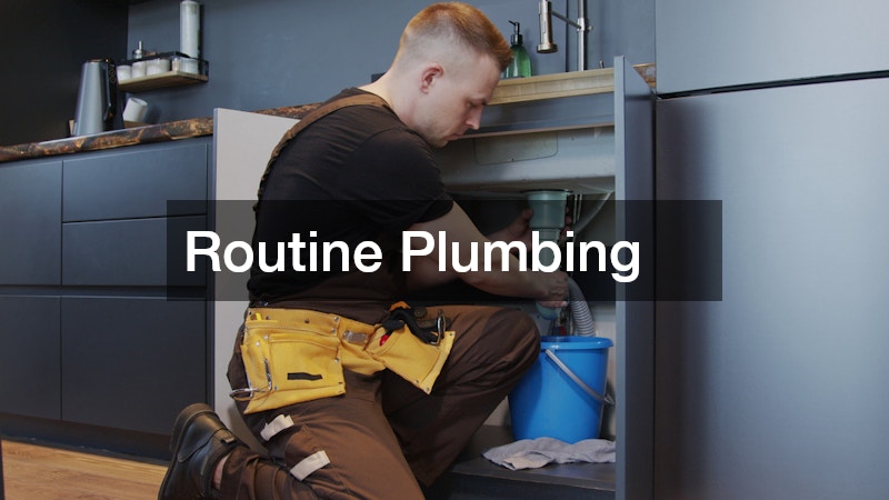 Routine Plumbing