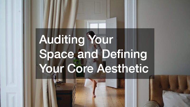 Auditing Your Space and Defining Your Core Aesthetic