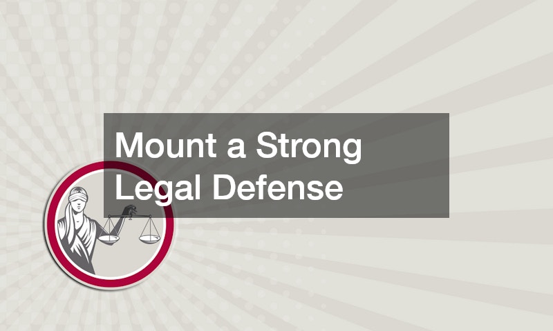 Mount a Strong Legal Defense