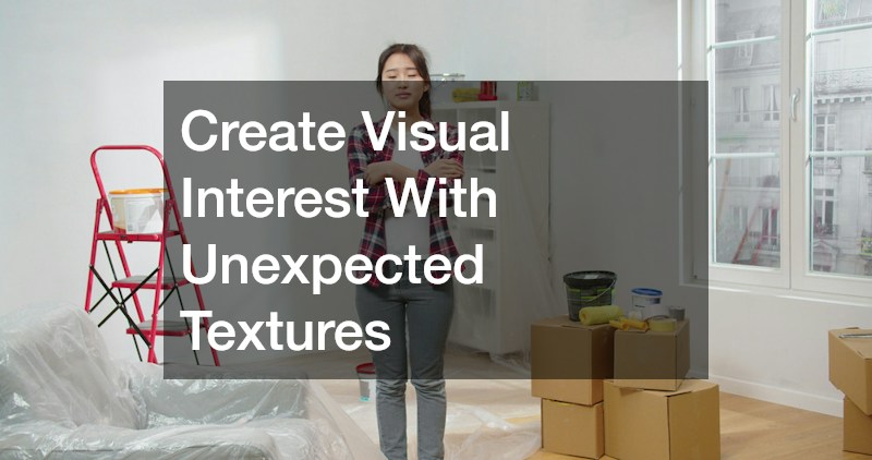 Create Visual Interest With Unexpected Textures