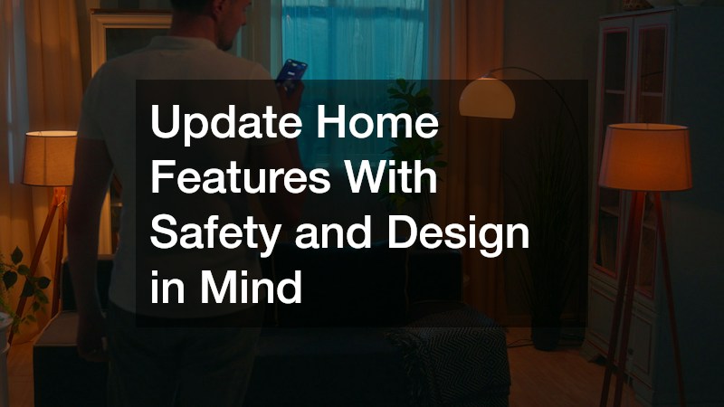Update Home Features With Safety and Design in Mind