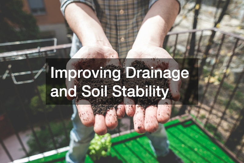 Improving Drainage and Soil Stability