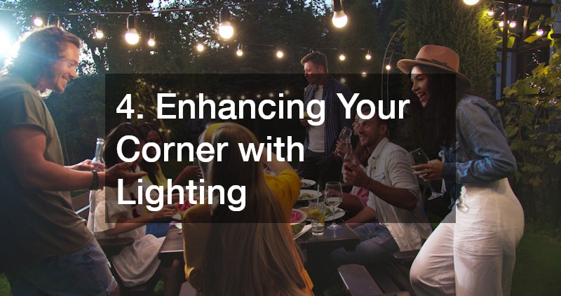 4. Enhancing Your Corner with Lighting
