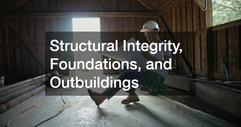 Structural Integrity, Foundations, and Outbuildings
