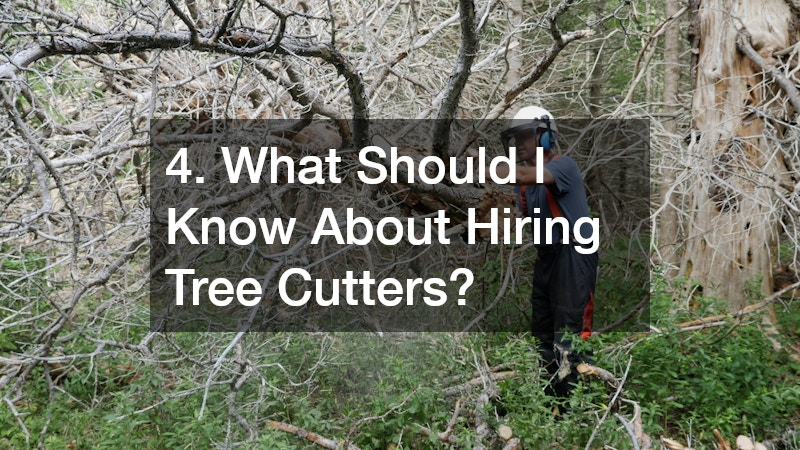 4. What Should I Know About Hiring Tree Cutters?