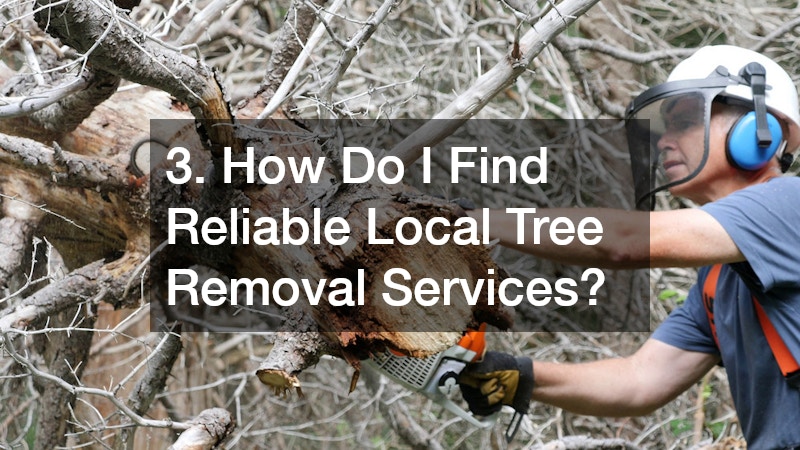 3. How Do I Find Reliable Local Tree Removal Services?