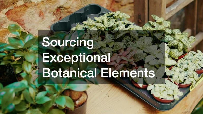 Sourcing Exceptional Botanical Elements