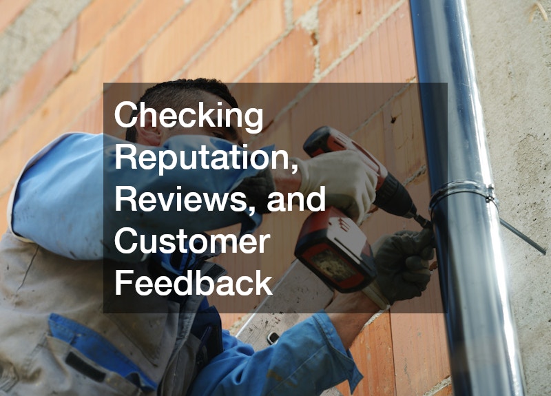 Checking Reputation, Reviews, and Customer Feedback