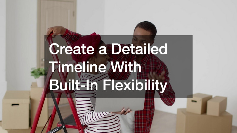 Create a Detailed Timeline With Built-In Flexibility