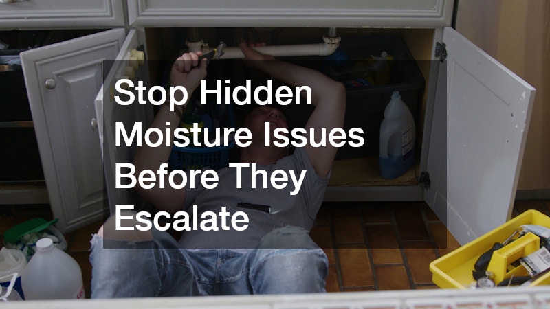 Stop Hidden Moisture Issues Before They Escalate