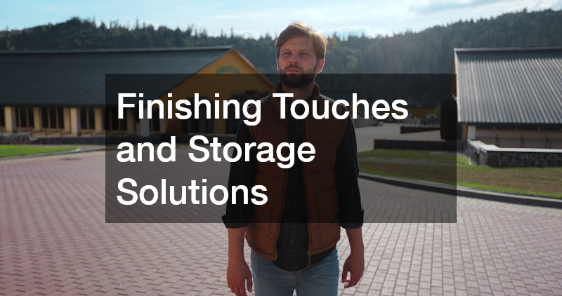 Finishing Touches and Storage Solutions