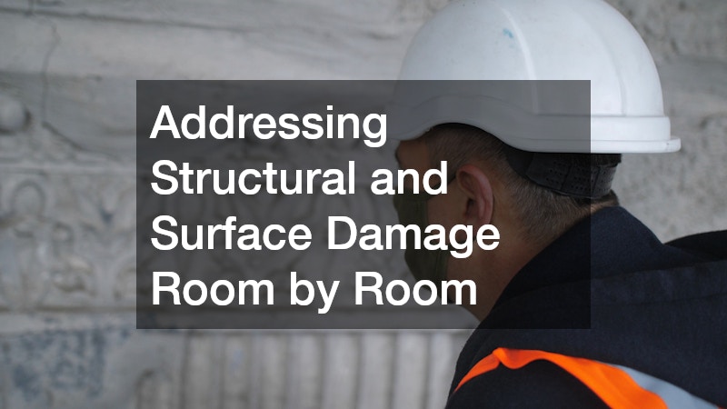 Addressing Structural and Surface Damage Room by Room