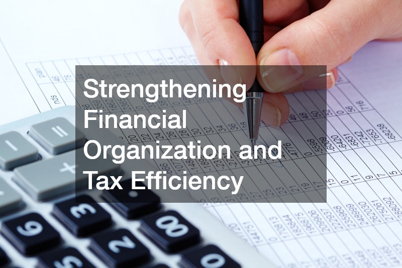 Strengthening Financial Organization and Tax Efficiency