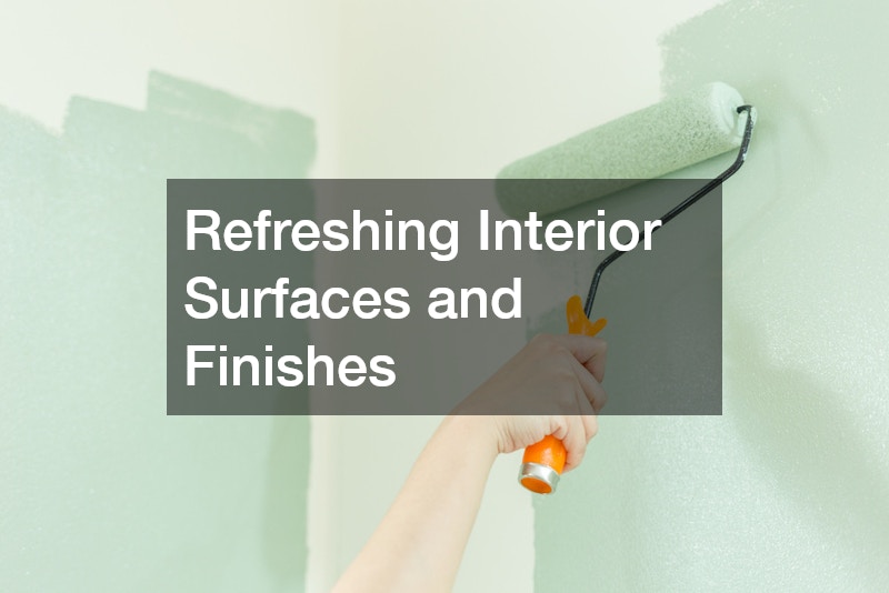 Refreshing Interior Surfaces and Finishes