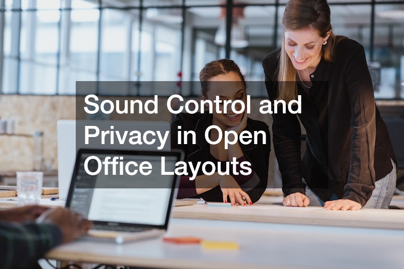 Sound Control and Privacy in Open Office Layouts