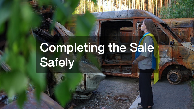 Completing the Sale Safely