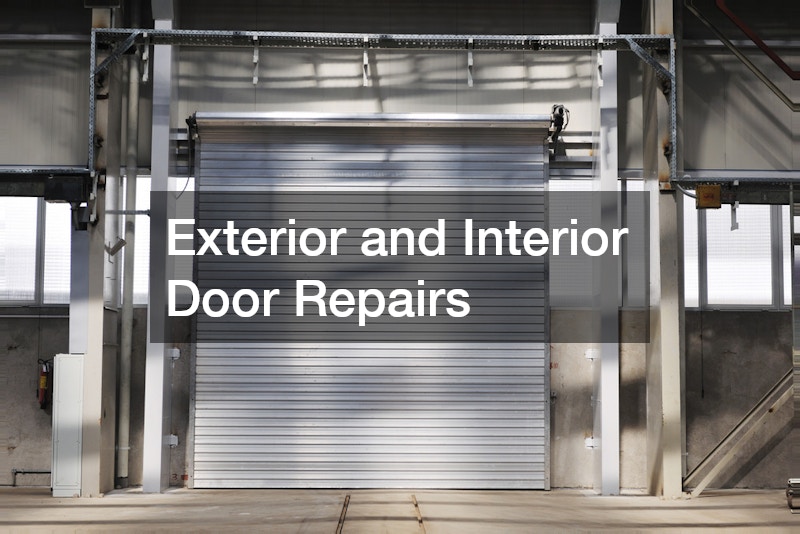 Exterior and Interior Door Repairs